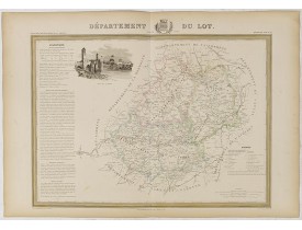 DONNET and MONIN. -  Département du Lot. DONNET and MONIN. -  Département du Lot.