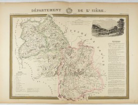 DONNET and MONIN. -  Département de L'Isère.