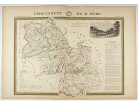 DONNET and MONIN. -  Département de L'Isère.