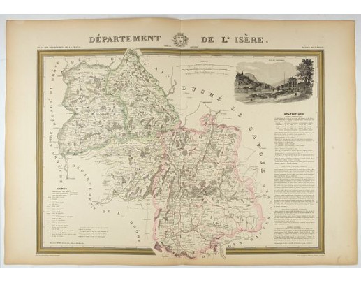 DONNET and MONIN. - Département de L'Isère. DONNET and MONIN. - Département de L'Isère.