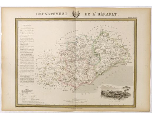 DONNET and MONIN. -  Département de l'Hérault.