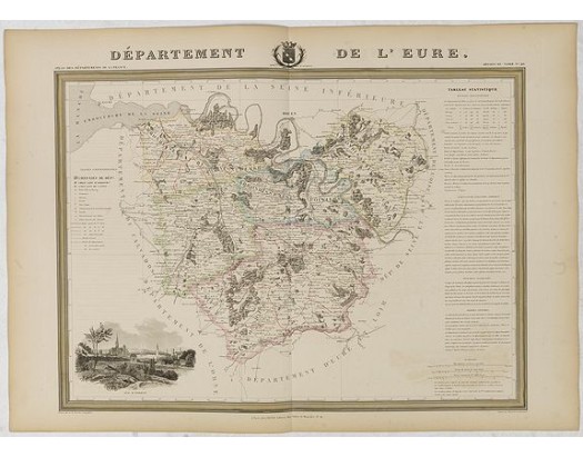 DONNET and MONIN. - Département de l'Eure. DONNET and MONIN. - Département de l'Eure.