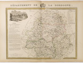 DONNET and MONIN. -  Département de la Dordogne.