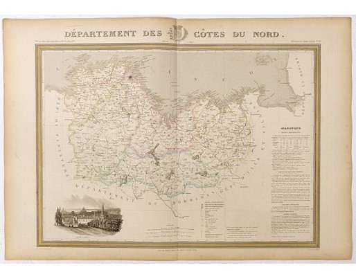 DONNET and MONIN. - Département des Côtes du Nord. DONNET and MONIN. - Département des Côtes du Nord.