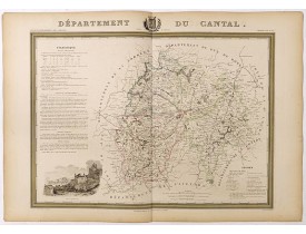 DONNET and MONIN. -  Département du Cantal. DONNET and MONIN. -  Département du Cantal.