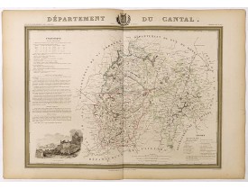 DONNET et MONIN. -  Département du Cantal.