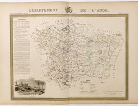 DONNET and MONIN. -  Département de l'Aude.