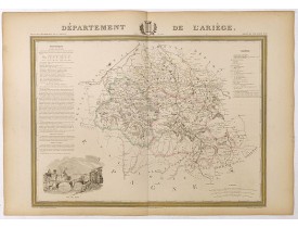 DONNET and MONIN. -  Département de l'Ariège.