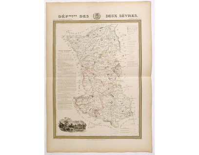 DONNET and MONIN. - Département des Deux Sèvres. DONNET and MONIN. - Département des Deux Sèvres.