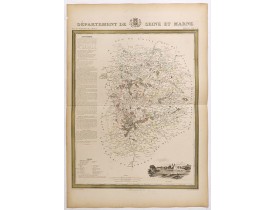 DONNET and MONIN. -  Département de Seine et Marne.