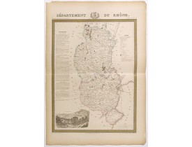 DONNET and MONIN. -  Département du Rhône.