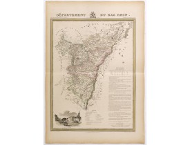 DONNET and MONIN. -  Département du Bas Rhin.