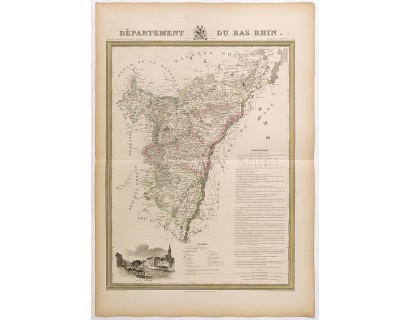 DONNET and MONIN. - Département du Bas Rhin. DONNET and MONIN. - Département du Bas Rhin.