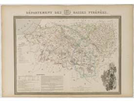 DONNET and MONIN. -  Département des Basses Pyrénées. DONNET and MONIN. -  Département des Basses Pyrénées.