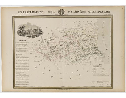 DONNET and MONIN. - Département des Pyrénées Orientales. DONNET and MONIN. - Département des Pyrénées Orientales.