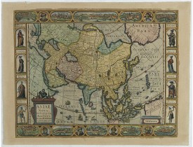 VISSCHER, N.J. -  Asiae Nova Descriptio. VISSCHER, N.J. -  Asiae Nova Descriptio.