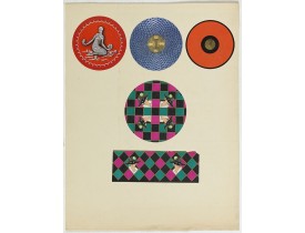 PICHON, Robert (Workshop). -  "Art déco" labels for Institute de Beauté, 26 Place Vendome, Paris.