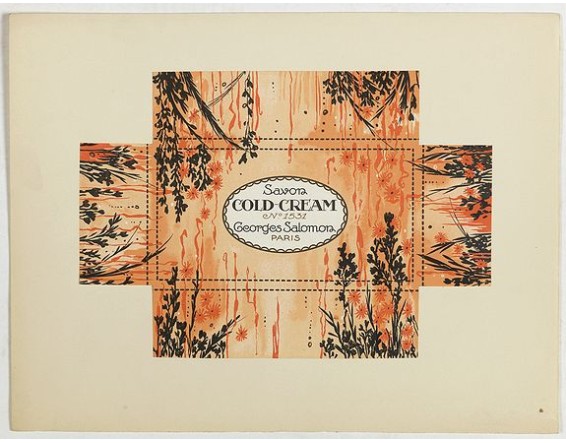 PICHON, Robert (Workshop). -  "Art déco" labels for Institute de Beauté, 26 Place Vendome, Paris.