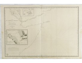 DÉPÔT GÉNÉRAL DE LA MARINE. -  Carte de L'Entrée de la Mer Rouge. Dressée par M.Daussy. . . DÉPÔT GÉNÉRAL DE LA MARINE. -  Carte de L'Entrée de la Mer Rouge. Dressée par M.Daussy. . .