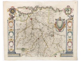 BLAEU, G. -  Quarta pars Brabantiae cujus caput Sylvaducis.