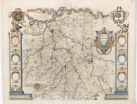 BLAEU, G. -  Quarta pars Brabantiae cujus caput Sylvaducis.