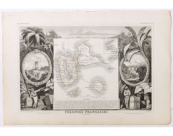 LEVASSEUR, V. - Colonies Françaises (en Amérique). N°89. LEVASSEUR, V. - Colonies Françaises (en Amérique). N°89.