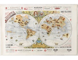 PELLETERIES -  Index Geographicus Tum veteristum novae cognitae Terrae. . .