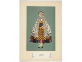 MOFFAT, E.W. -  Femme de Barèges (106, La Gascogne).