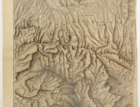 KLAPROTH, Jules. -  Carte de la Georgie et du Pays des Ossetes, Tcherkesses et Mitzdcheghi, Par Jules Klaproth (1823).