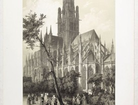 CHAPUY, Nicolas Marie Joseph. -  Église Saint Ouen, à Rouen.
