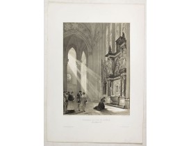 CHAPUY, Nicolas Marie Joseph. -  Tombeau du duc de Brézé, dans la cathédrale de Rouen. CHAPUY, Nicolas Marie Joseph. -  Tombeau du duc de Brézé, dans la cathédrale de Rouen.