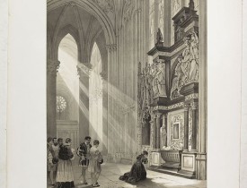 CHAPUY, Nicolas Marie Joseph. -  Tombeau du duc de Brézé, dans la cathédrale de Rouen.