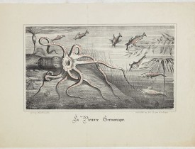 DANZANVILLIERS, Eugène. -  La Pieuvre Germanique.