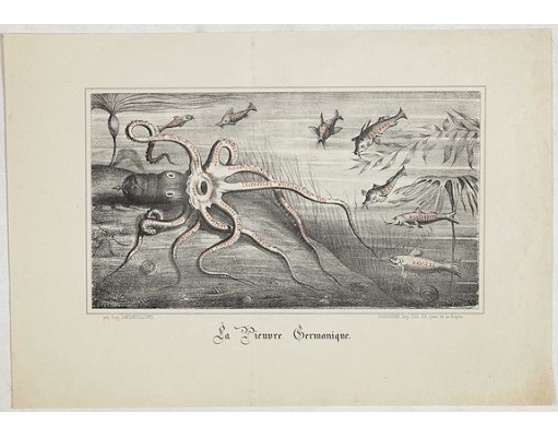 DANZANVILLIERS, Eugène. - La Pieuvre Germanique. DANZANVILLIERS, Eugène. - La Pieuvre Germanique.