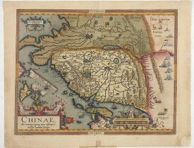 ORTELIUS, A. -  Chinae, olim Sinarum Regionis, nova descriptio. Auctore Ludovico Georgio.