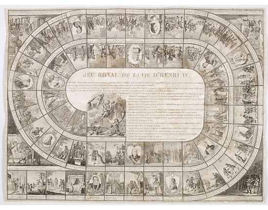 BASSET, P.A. -  Jeu Royal de la vie d'Henri IV.