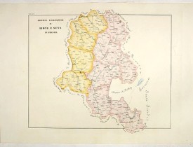 PETRI  Girolamo -  Province ecclesiastiche di Lione e Sens in Francia (Tav LV)