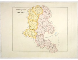 PETRI  Girolamo -  Province ecclesiastiche di Lione e Sens in Francia (Tav LV)