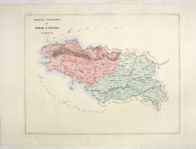 PETRI  Girolamo -  Province ecclesiastica di Tours e Rennes in Francia (Tav LVII)