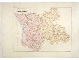 PETRI  Girolamo -  Province ecclesiastiche di Bourges e Bordeaux in Francia (Tav LVIII)