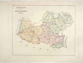 PETRI  Girolamo -  Province ecclesiastiche di Albi, Auche e Toulouse in Francia (Tav LIX)
