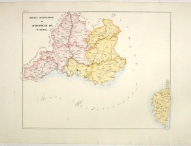 PETRI  Girolamo -  Province ecclesiastiche di Avignone ed Aix in Francia (Tav LX)