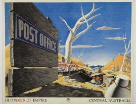 VICKERY, John. -  Outposts of Empire. Central Australia.