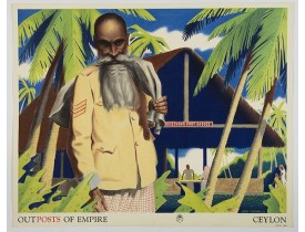 VICKERY, John. -  Outposts of Empire. Ceylon. VICKERY, John. -  Outposts of Empire. Ceylon.