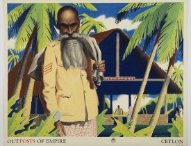 VICKERY, John. -  Outposts of Empire. Ceylon.