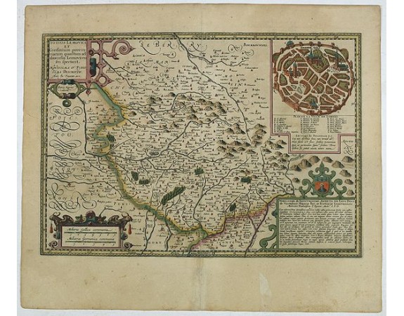 KAERIUS, P. / HONDIUS, J. - Totius Lemovici et . . .