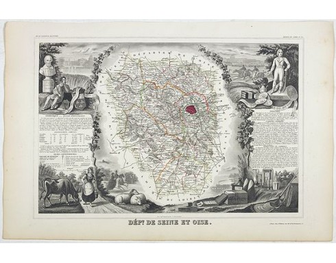 LEVASSEUR, V. - Dépt. De Seine et Oise. N°75. LEVASSEUR, V. - Dépt. De Seine et Oise. N°75.