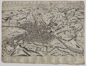 DUCHETTI, Claudio. -  Urbis Romae Descriptio.