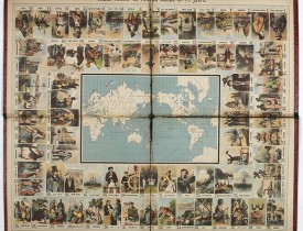 GUERIN-MULLER & CIE. / CAPENDU, A. -  Jules Verne Le Tour du Monde en 80 jours.