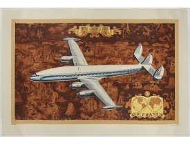 BOUCHER, L. -  AIR France - Supper constellation, Lockhead L - 10 - 49. BOUCHER, L. -  AIR France - Supper constellation, Lockhead L - 10 - 49.